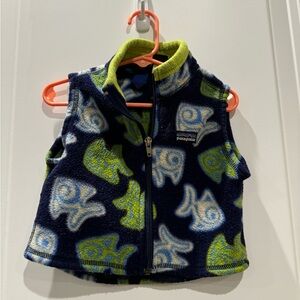 GUC • Vintage Patagonia Fleece Vest • 18m